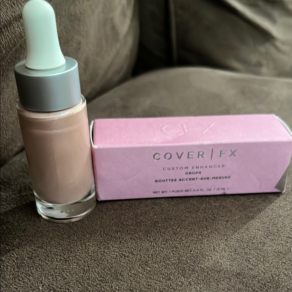 COVER FX Custom Enhancer Drops - Soft Pink